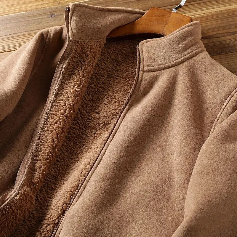 Veste Zippée À Manches Longues Pour Homme | Idéale Pour L’usage Quotidien Et Les Activités Extérieures