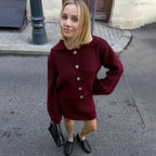 Ensemble Deux Pièces avec Cardigan et Jupe Ajustée pour Femme | Idéal pour le Quotidien