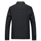 Veste Avec Col Montant Et Fermeture Zippée Pour Homme | Idéal Pour Mi-Saison Et Usage Quotidien