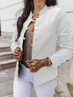 Blazer Coat À Coupe Ajustée pour Femme | Idéal pour Le Travail Et Les Sorties