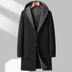 Manteau Réversible avec Poches Zippées pour Homme | Idéal pour La Saison Froide