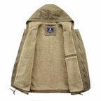 Parka Longue avec Capuche et Col Montant pour Hommes | Idéale pour l’Hiver