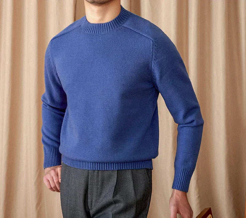 Pull D’Hiver À Col Rond Pour Homme | Idéal Pour Les Tenues Quotidiennes