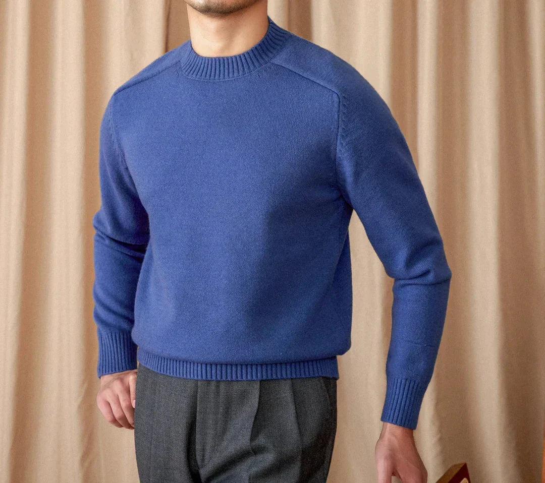 Pull D’Hiver À Col Rond Pour Homme | Idéal Pour Les Tenues Quotidiennes