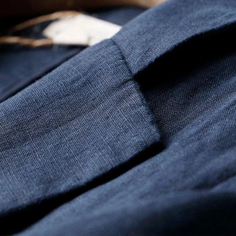 Blazer Avec Fermeture À Bouton Unique Et Manches Retroussées Pour Homme | Idéal pour un Usage Quotidien