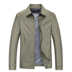 Veste Avec Col Montant Et Fermeture Zippée Pour Homme | Idéal Pour Mi-Saison Et Usage Quotidien