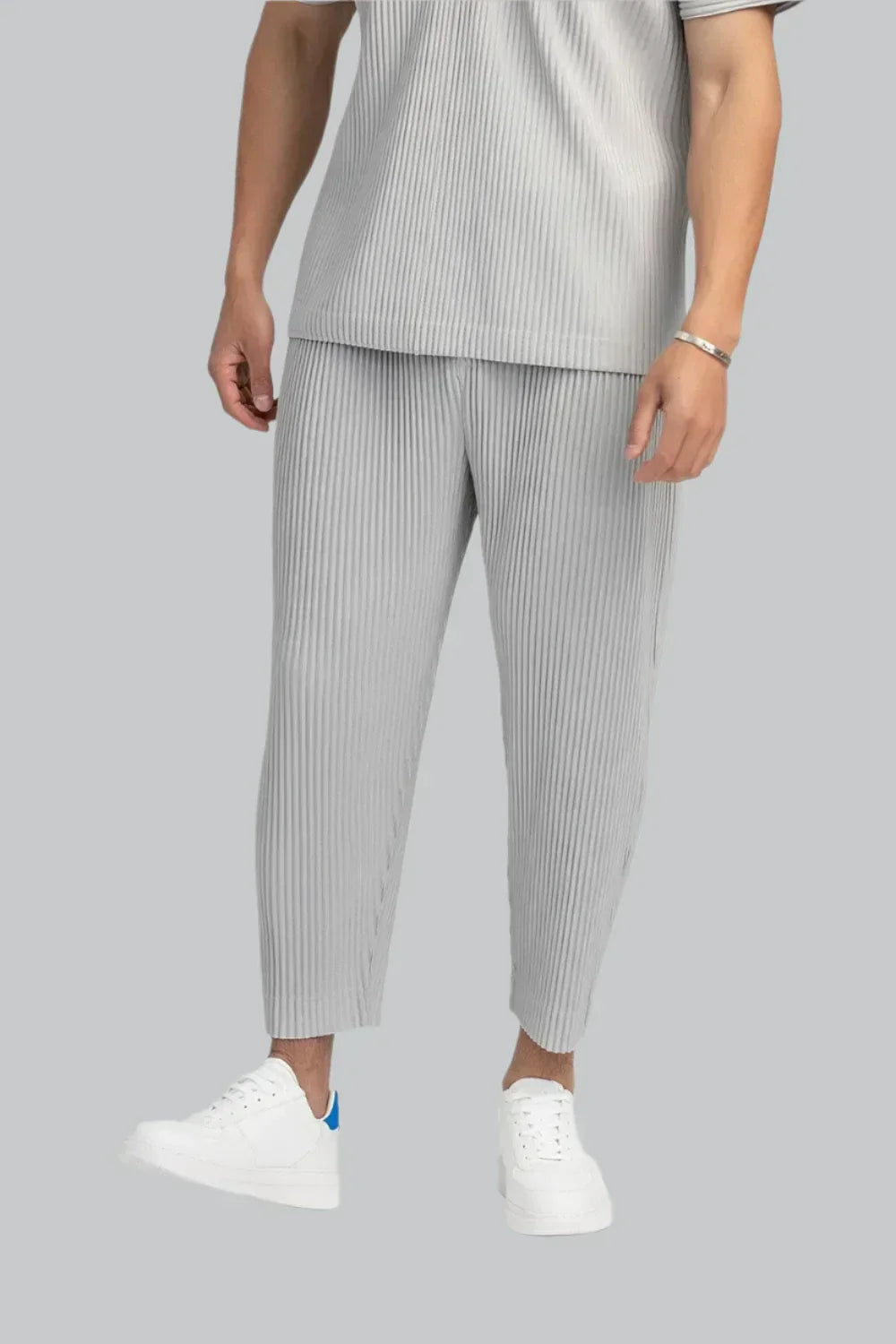 Pantalon à Plis Mi-long pour Homme | Idéal pour le Quotidien ou les Sorties Décontractées