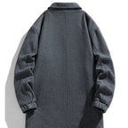Trench avec Fermeture À Boutons pour Homme | Idéal pour Les Saisons De Transition