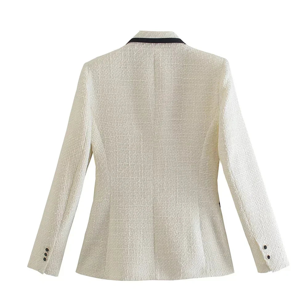 Blazer Double Boutonnage Pour Femme | Idéal Pour Mi-Saison
