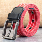 Ceinture En Canvas Avec Boucle Pour Homme | Idéal Pour Tenues Quotidiennes Et Décontractées