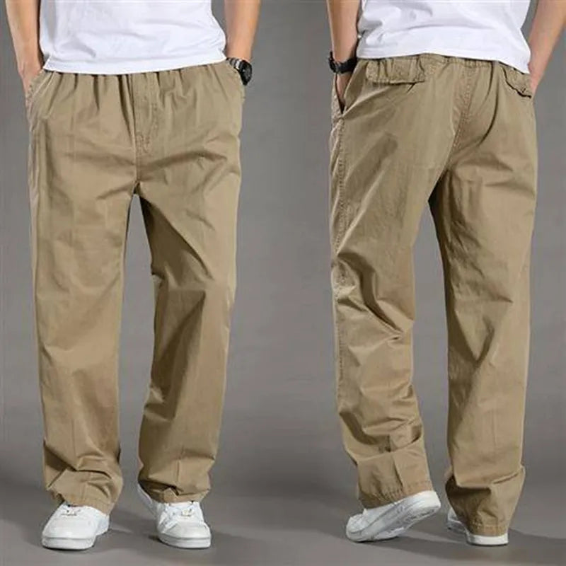 Pantalon Cargo Ample Avec Cordon De Serrage Pour Adultes | Idéal Pour Un Usage Décontracté