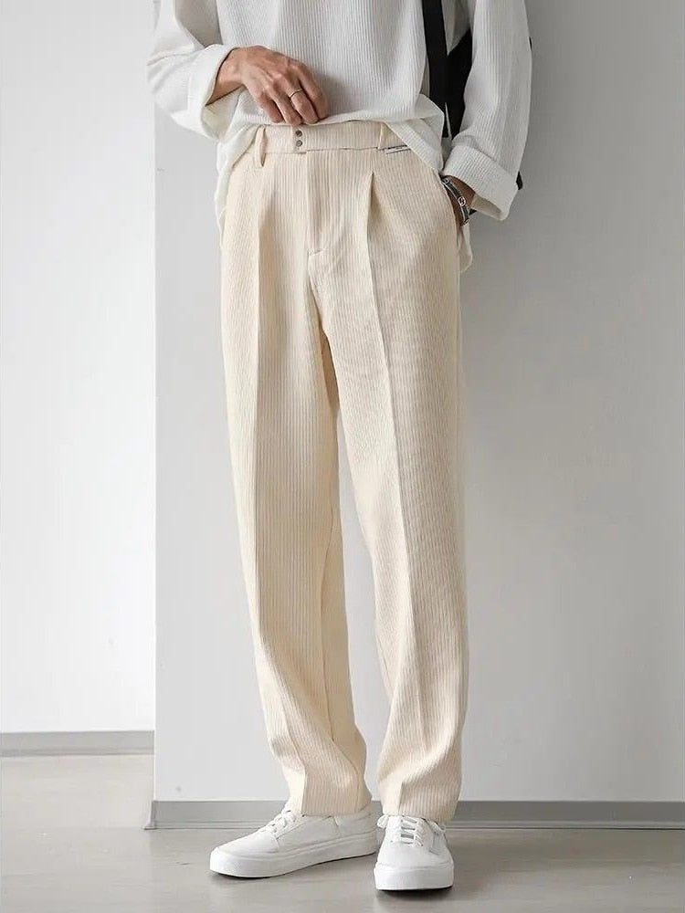 Pantalon Loose Fit pour Homme avec Taille Standard | Idéal pour les Occasions Formelles et Décontractées