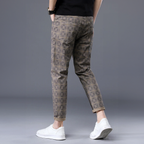 Pantalon Slim Fit À Carreaux Pour Homme | Idéal Pour Le Quotidien