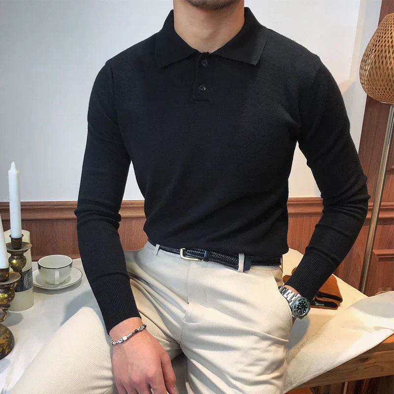 Pull Uni à Manches Longues pour Homme | Idéal pour Automne-Hiver