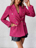 Blazer Mi-Long Avec Col Tailleur Pour Femme | Idéal Pour Travail Et Sorties