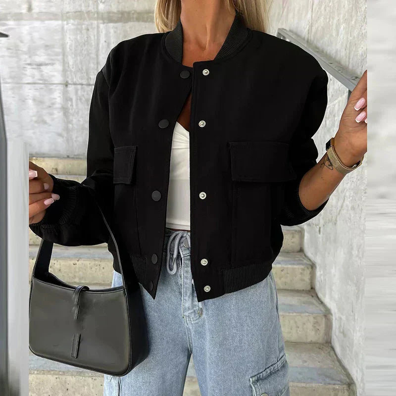 Veste Avec Coupe Fonctionnelle Et Design Épuré Pour Femme | Idéale Pour Saison Froide