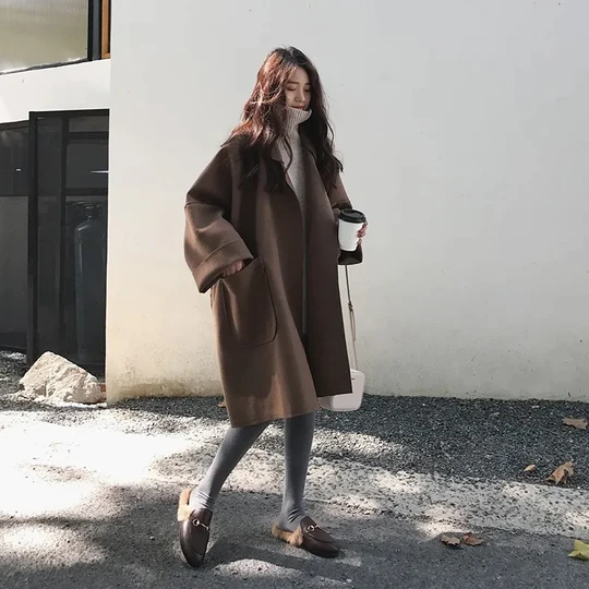 Manteau Oversize Avec Coupe Ample Pour Femme | Idéal Pour L’Hiver
