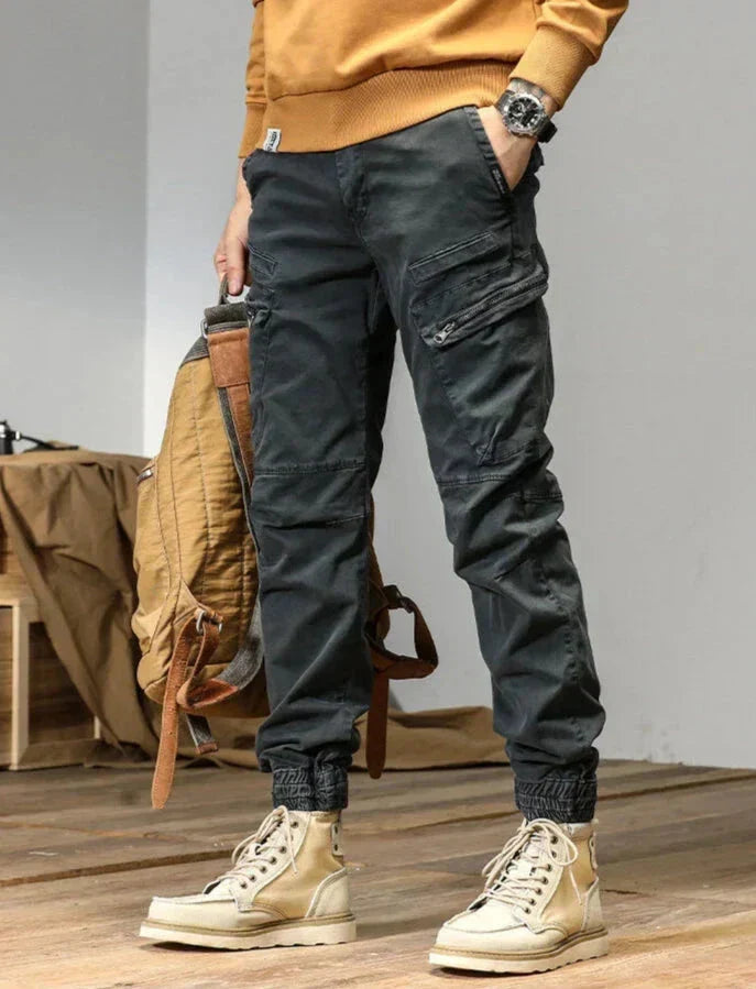 Pantalon Cargo Jogging pour Homme avec Taille Élastique | Idéal pour la Ville et les Activités de Plein Air