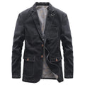 Blazer Pour Homme Avec Coupe Décontractée Et Poches Fonctionnelles Pour Adulte | Idéal Pour Usage Quotidien Et Semi-Formel