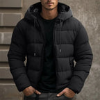 Doudoune avec Capuche Ajustable pour Homme | Idéale pour les Activités Hivernales
