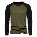 Chemise À Manches Longues Avec Manches Raglan Pour Homme | Idéal Pour Usage Quotidien