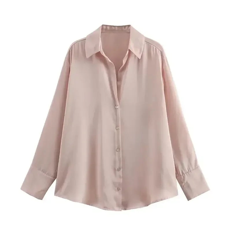Blouse À Manches Longues Avec Coupe Ajustée Pour Femme | Idéale Pour Usage Quotidien Et Professionnel