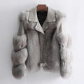 Veste avec Ceinture et Col Imitation Fourrure pour Femme | Idéale pour l’Hiver