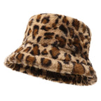 Chapeau Bob à Motif Léopard avec Finition Douce pour Adultes | Idéal pour l’Hiver