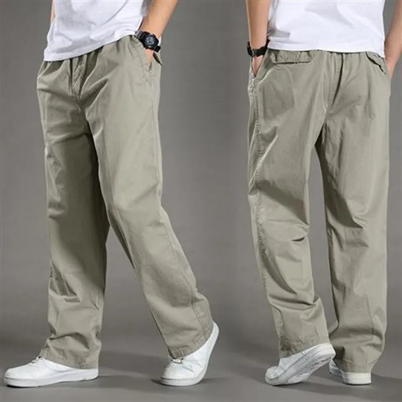 Pantalon Cargo Ample Avec Cordon De Serrage Pour Adultes | Idéal Pour Un Usage Décontracté
