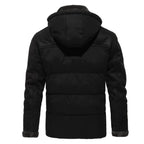 Veste Matelassée avec Capuche et Fermeture Éclair pour Homme | Idéale pour l’Hiver