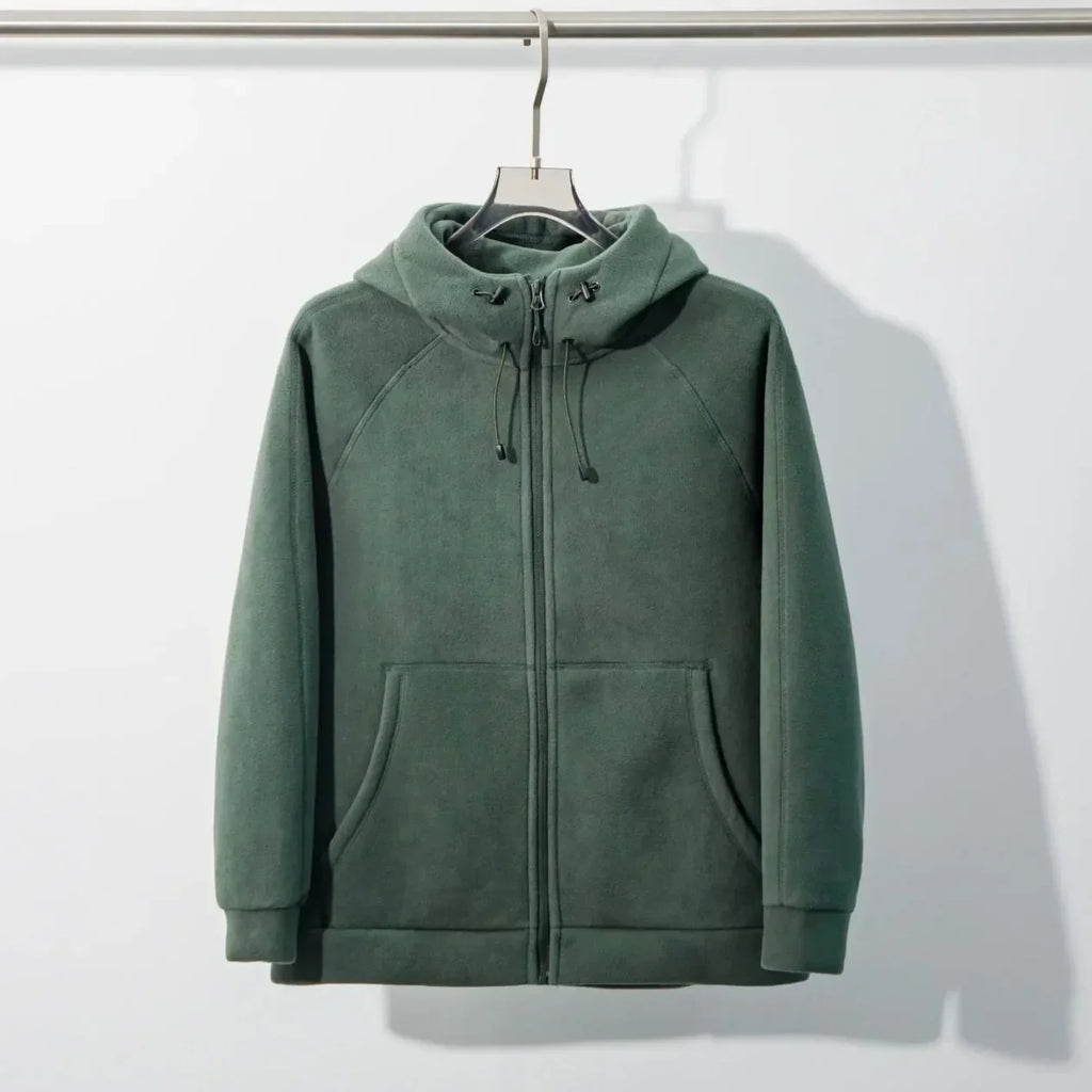 Sweat à Capuche Zippé avec Poches Avant pour Adultes | Idéal pour la Superposition