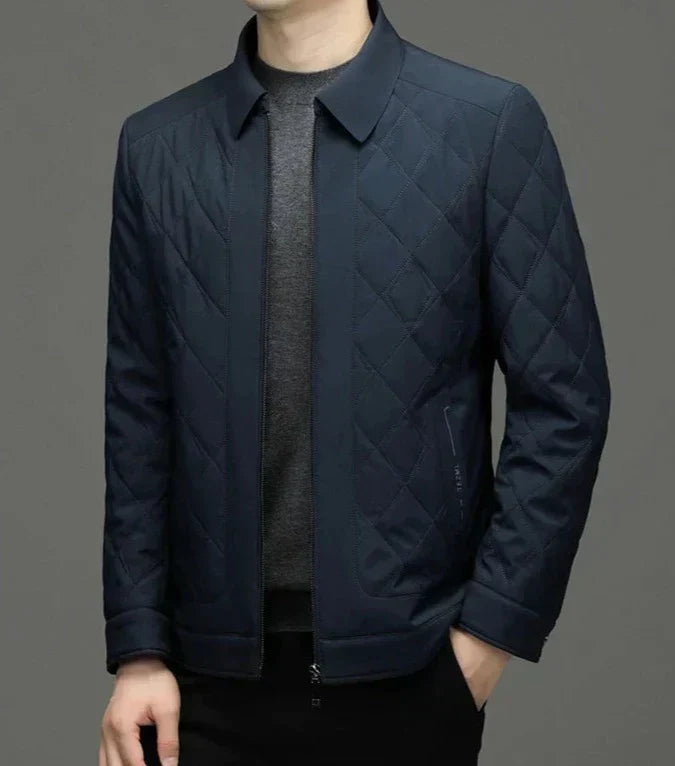 Veste Matelassée Légère Avec Coupe Ajustée Pour Hommes | Idéal Pour Saisons Fraîches