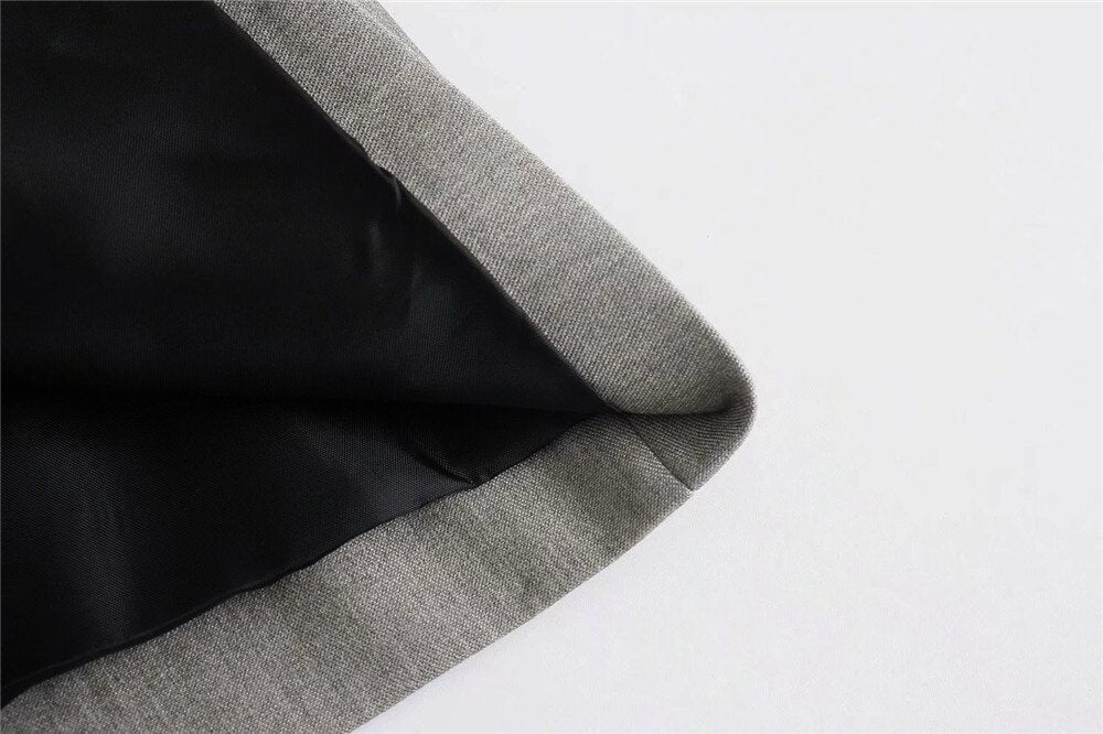 Blazer Croisé Avec Col À Revers Pour Femme | Idéal Pour Le Travail Ou Les Occasions Décontractées