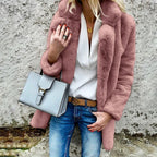 Manteau d’Hiver avec Texture Douce et Coupe Mi-Longue pour Femme | Idéal pour Temps Froid