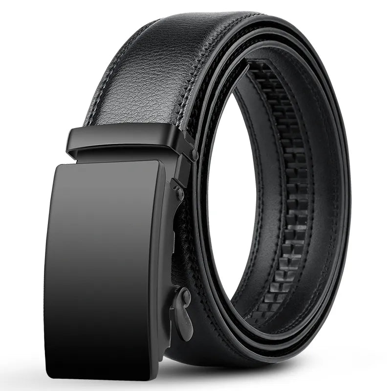 Ceinture Avec Boucle Automatique Pour Homme | Idéal Pour Tenues Quotidiennes Et Professionnelles