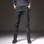 Pantalon Slim à Coupe Ajustée avec Poches pour Homme | Idéal pour un Usage Quotidien