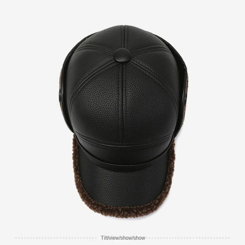 Casquette D’Hiver avec Oreillettes Ajustables pour Homme | Idéale pour Les Activités En Extérieur