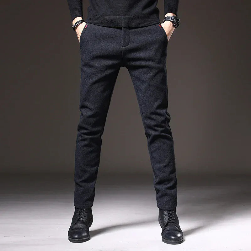 Pantalon Slim à Coupe Ajustée avec Poches pour Homme | Idéal pour un Usage Quotidien