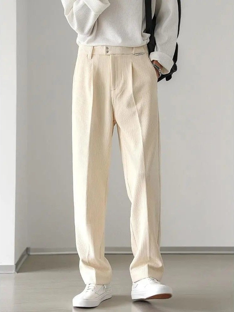 Pantalon Loose Fit pour Homme avec Taille Standard | Idéal pour les Occasions Formelles et Décontractées