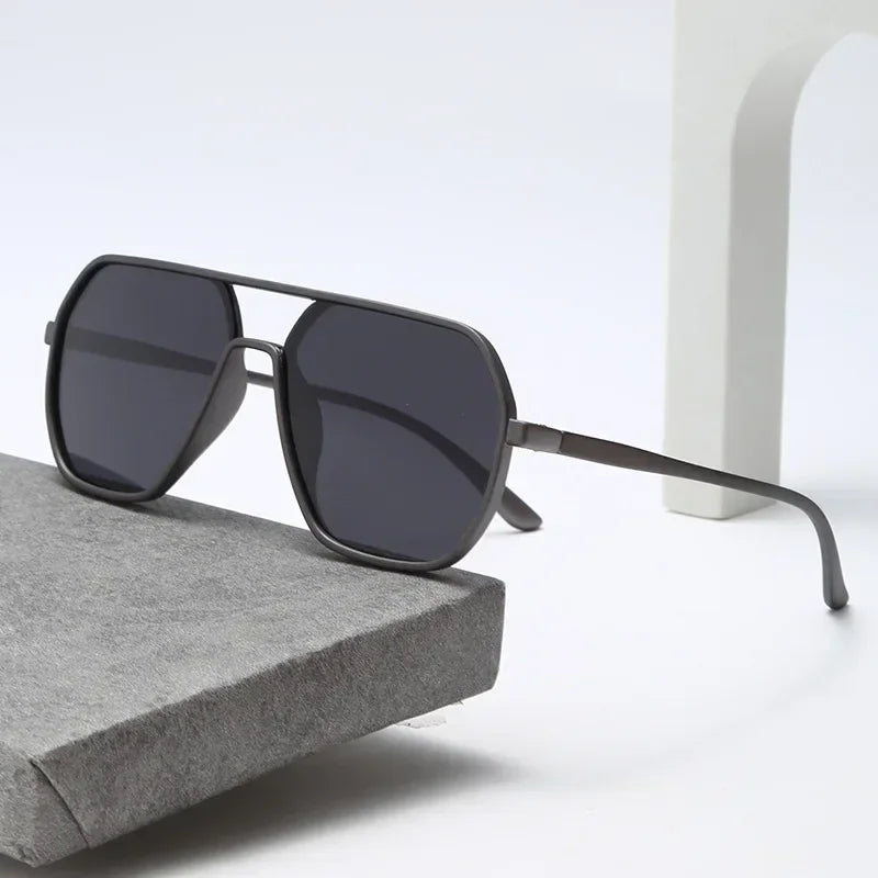 Lunettes De Soleil Oversize À Grand Cadre Pour Homme Et Femme | Idéal Pour Usage Quotidien En Extérieur