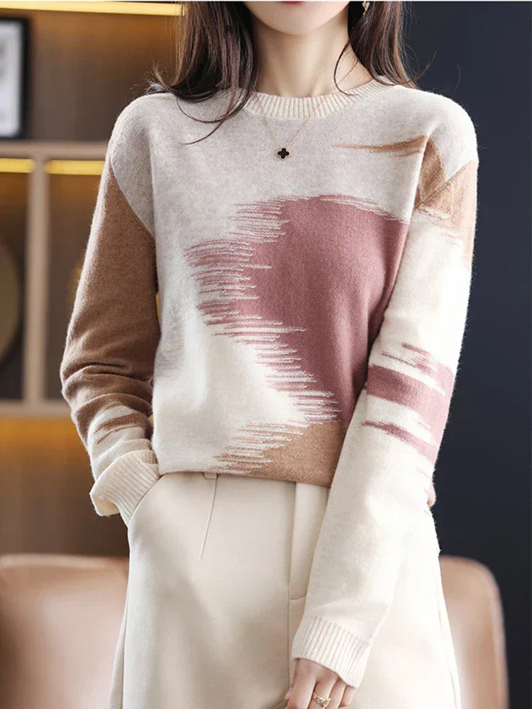 Pull À Manches Longues Avec Motif Tie-Dye Pour Femmes | Idéal Pour Usage Quotidien