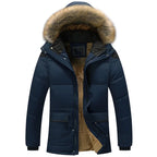 Parka Longue avec Capuche pour Homme | Idéal pour Les Jours Froids