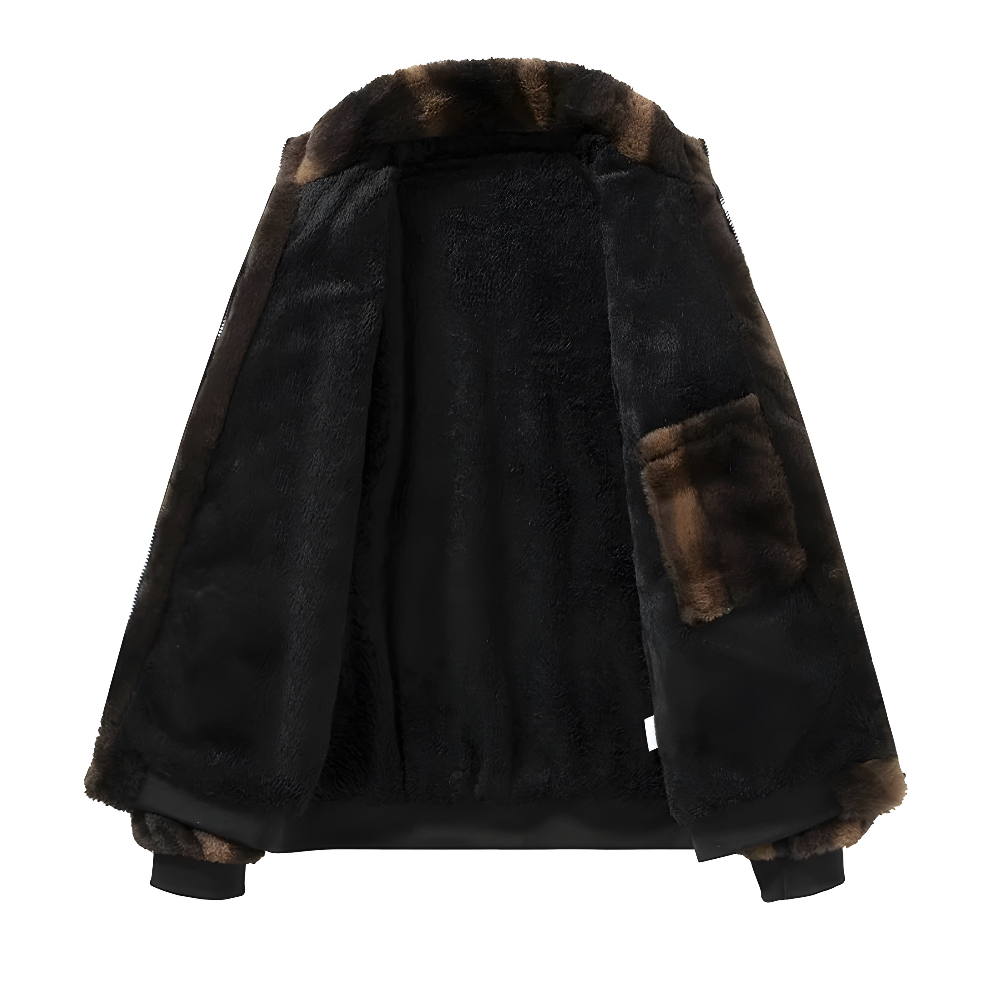 Blouson Bombardier avec Fermeture Zippée pour Homme | Idéal pour La Saison Froide