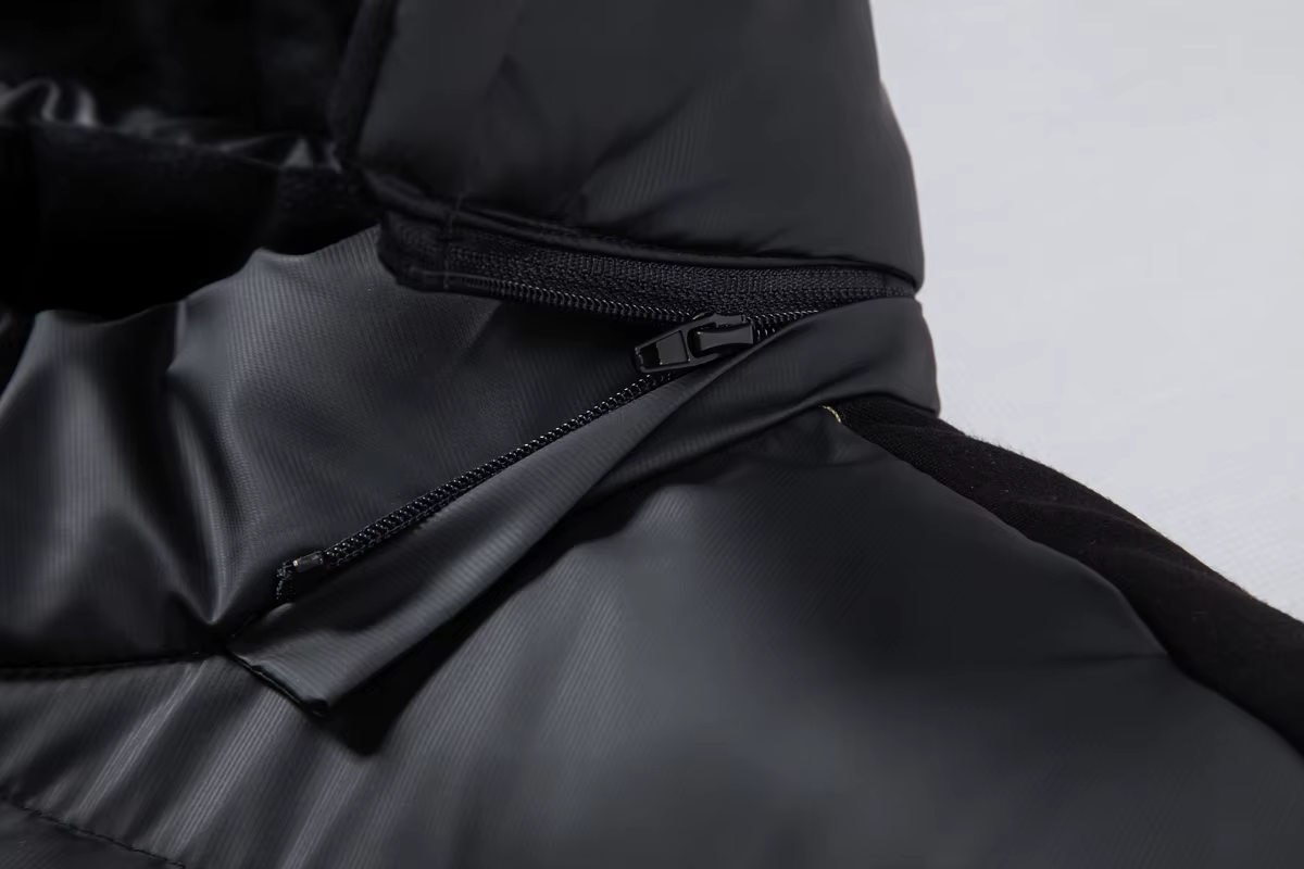 Veste Zippée Avec Capuche Amovible Et Design Matelassé Pour Homme | Idéale Pour Saisons Intermédiaires