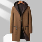 Manteau Réversible avec Poches Zippées pour Homme | Idéal pour La Saison Froide