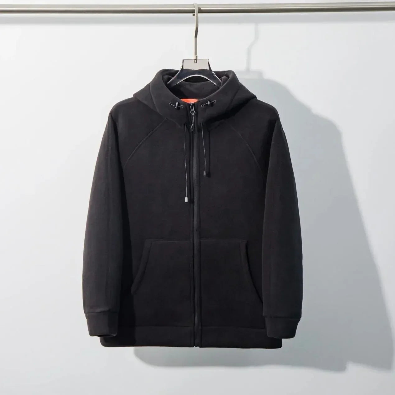 Sweat à Capuche Zippé avec Poches Avant pour Adultes | Idéal pour la Superposition