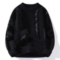 Pull en Maille Patchwork à Coupe Ample pour Homme | Idéal pour un Usage Quotidien