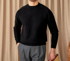Pull D’Hiver À Col Rond Pour Homme | Idéal Pour Les Tenues Quotidiennes