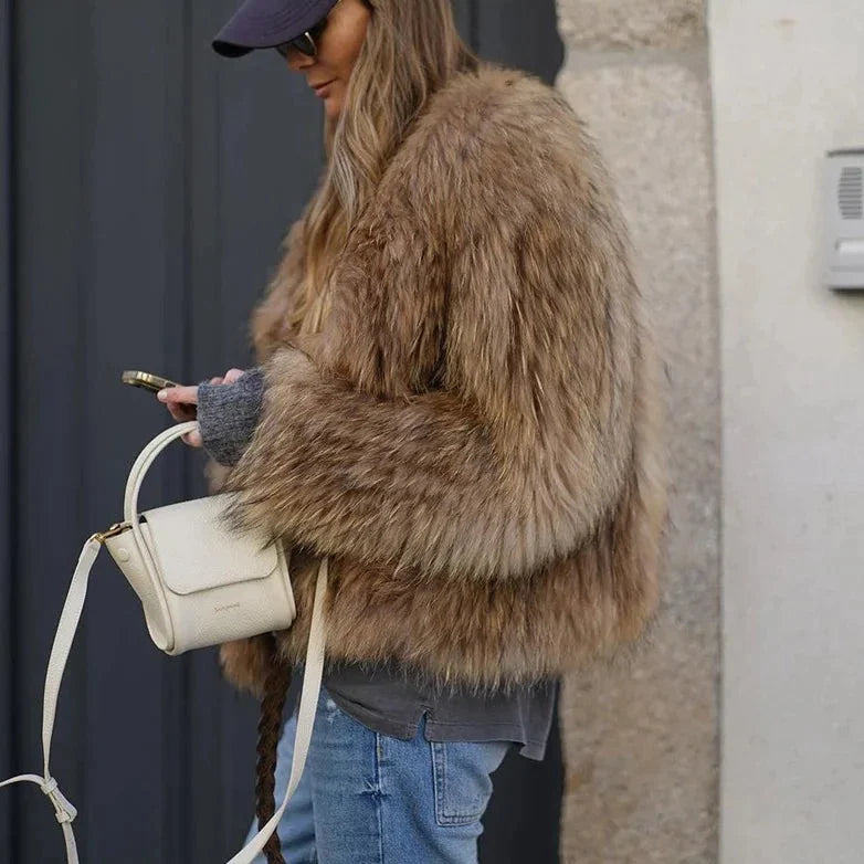 Veste Courte avec Manches Longues pour Femme | Idéale pour l’Hiver