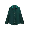 Blouse À Manches Longues Avec Coupe Ajustée Pour Femme | Idéale Pour Usage Quotidien Et Professionnel